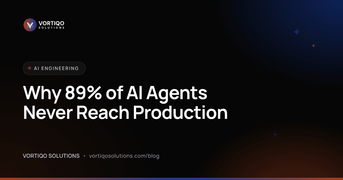Why 89% of AI Agents Never Reach Production